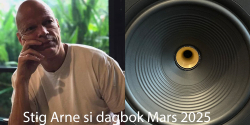 Kan du SJÅ lyd? - Stig Arne si dagbok mars 2025